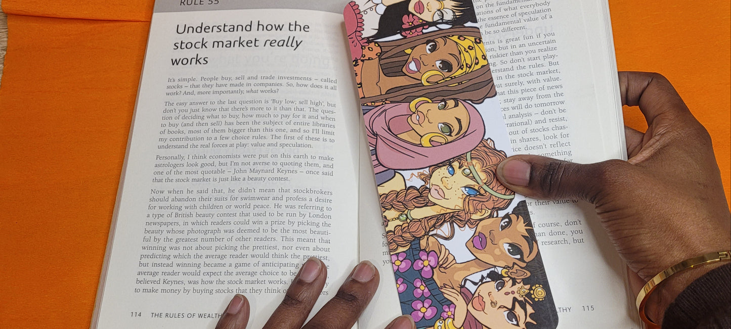 Best Friends Forever Bookmark – 350gsm | 7 x 2.5 inches