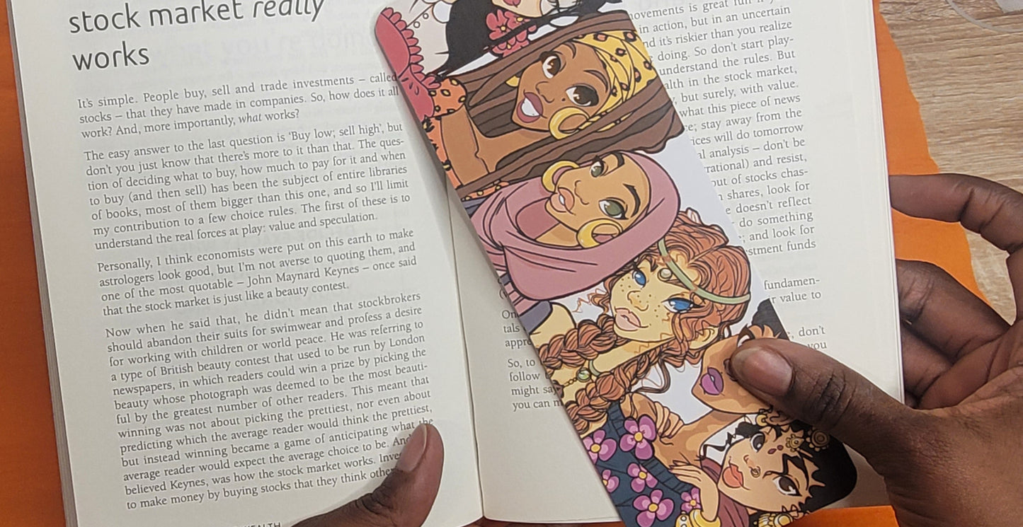 Best Friends Forever Bookmark – 350gsm | 7 x 2.5 inches