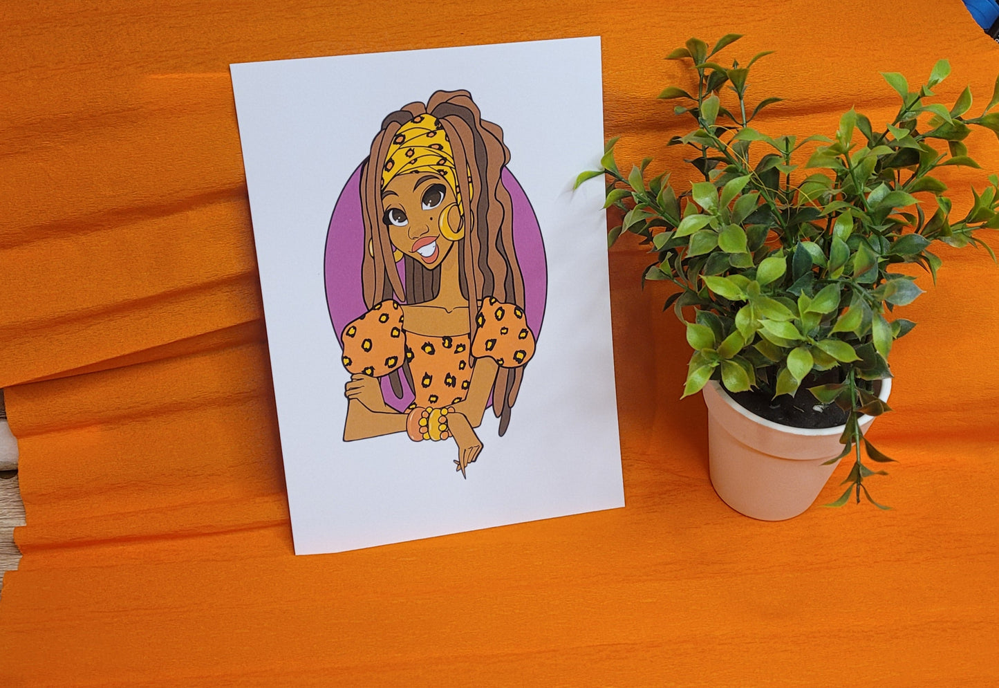 Best Friends Forever A5 Art Prints – Diverse & Beautiful Character Portraits on Premium Matte Paper