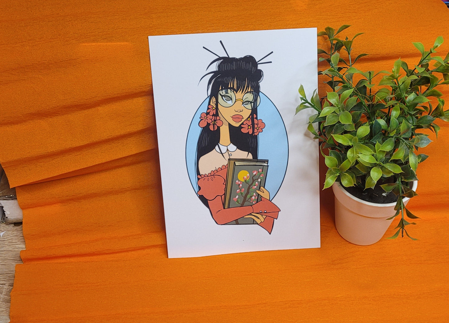 Best Friends Forever A5 Art Prints – Diverse & Beautiful Character Portraits on Premium Matte Paper