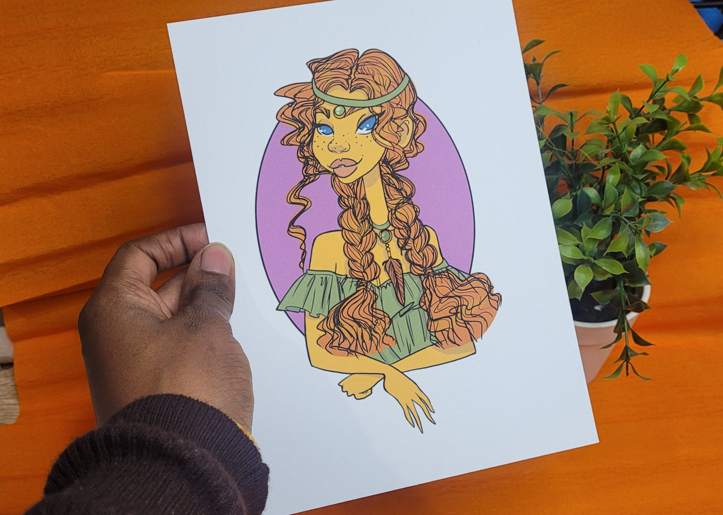 Best Friends Forever A5 Art Prints – Diverse & Beautiful Character Portraits on Premium Matte Paper