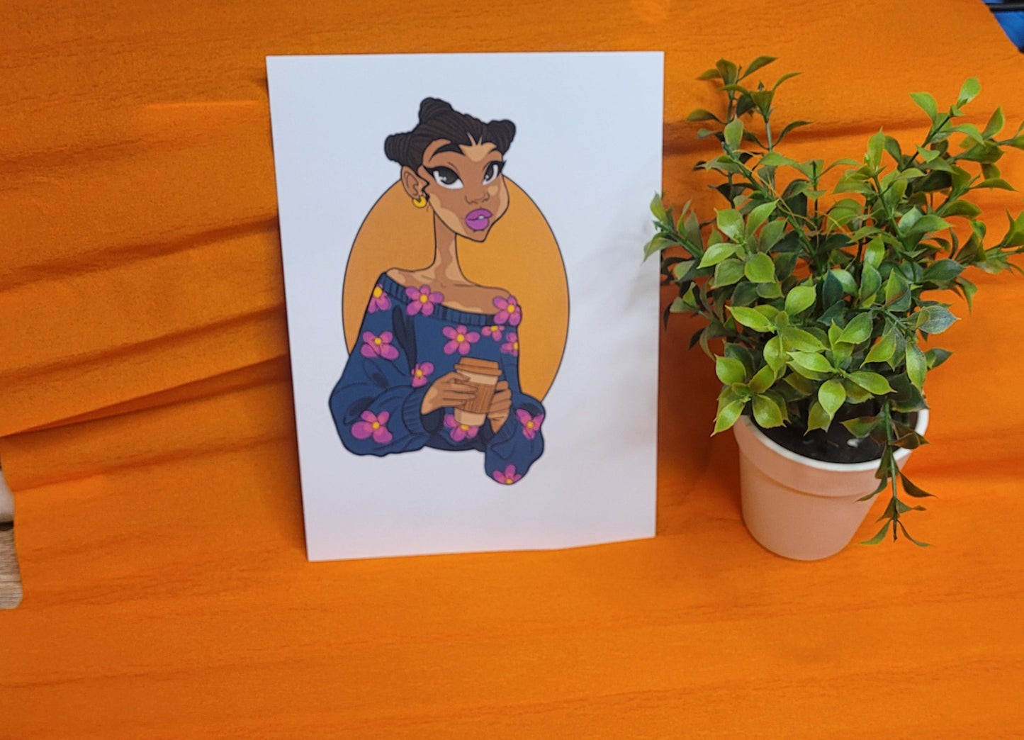 Best Friends Forever A5 Art Prints – Diverse & Beautiful Character Portraits on Premium Matte Paper