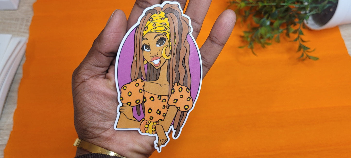 Waterproof Jumbo Stickers - Best Friends Forever Collection | Unique Character Stickers for Laptops, Water Bottles & More