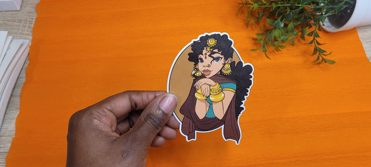 Waterproof Jumbo Stickers - Best Friends Forever Collection | Unique Character Stickers for Laptops, Water Bottles & More