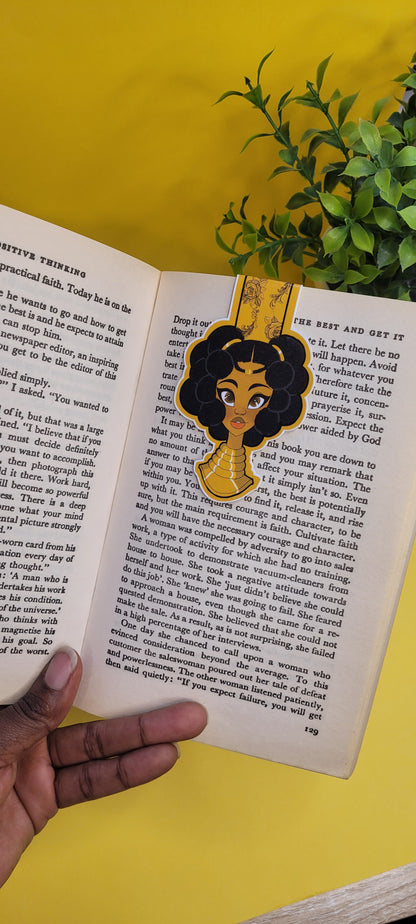 Cute Princess Dahlia magnetic princess bookmark