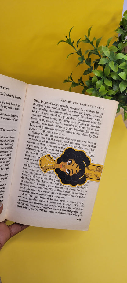 Cute Princess Dahlia magnetic princess bookmark