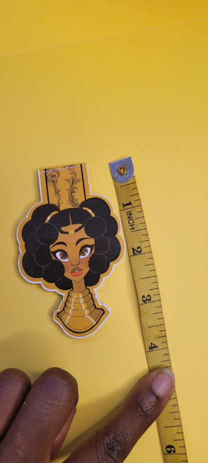 Cute Princess Dahlia magnetic princess bookmark