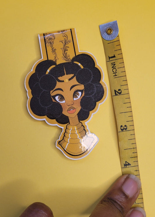 Cute Princess Dahlia magnetic princess bookmark